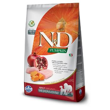 N&D GRAIN FREE PUMPKIN ADULT ME&MA CH&P 12KG KURA&GRANATOVE JABLKO