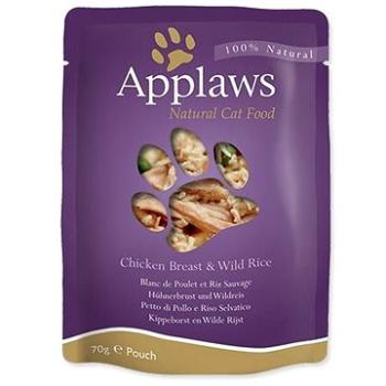 Applaws kapsička Cat kuracie prsia a divoká ryža 70 g (5060122492072)
