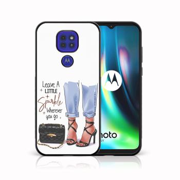 MY ART Silikónový kryt Motorola Moto G9 Play / E7 Plus SHOES (061)