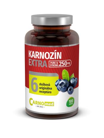 CARNOMED KARNOZIN EXTRA PURE&STRONG 100CPS