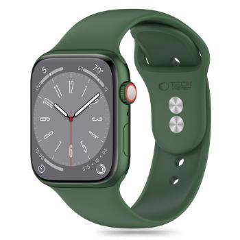 Tech-Protect Silicone remienok na Apple Watch 42/44/45/49mm, olive