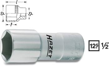 Hazet  900AMGT vonkajší šesťhran nástavec na autosviečky 16 mm 5/8"    1/2" (12.5 mm)