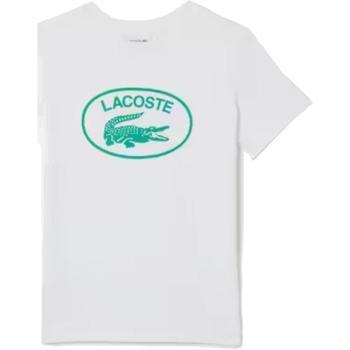 Lacoste  Tričká s krátkym rukávom -  Biela