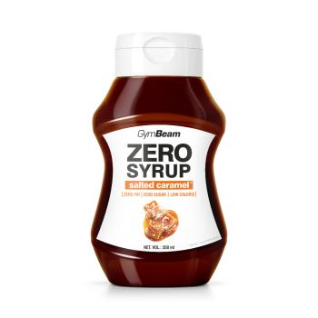 ZERO SIRUP slaný karamel - GymBeam 6 x 350 ml