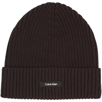 Calvin Klein Jeans  CLASSIC COTTON RIB BEANIE K50K512362  Čiapky Čierna