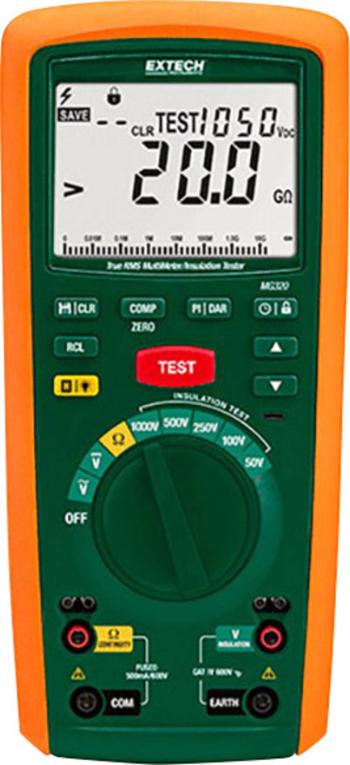 Extech MG320 tester izolácií  50 V, 100 V, 250 V, 500 V, 1000 V 20 GΩ