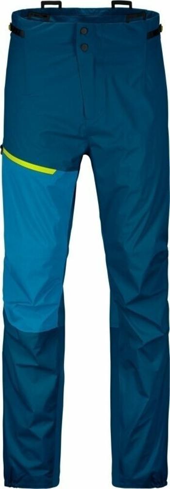 Ortovox Outdoorové nohavice Westalpen 3L Light Pants M Petrol Blue 2XL