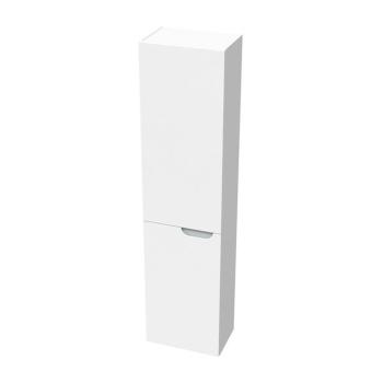 Kúpeľňová skrinka vysoká Ravak Classic II 40x160x26 cm v šedej farbe lesk X000001473