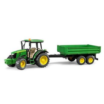 Bruder Farmer – Traktor John Deere so sklápacím prívesom (4001702021085)