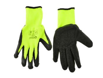 Pracovní zimní rukavice vel. 10 zelené