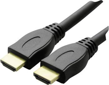 Schwaiger HDMI prepojovací kábel #####HDMI-A Stecker, #####HDMI-A Stecker 1.30 m čierna HDM0130053 pozlátené kontakty, U