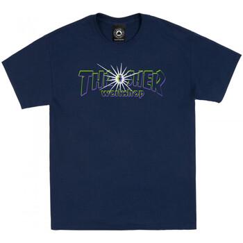 Thrasher  Tričká a polokošele T-shirt x aws nova  Modrá