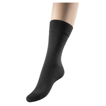 LOANA Dia hladké ponožky čierne, Veľkosť: 38 - 41