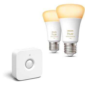 Philips HueWA 8 W A60 E27 2P EÚ + Philips Hue Motion Sensor EÚ