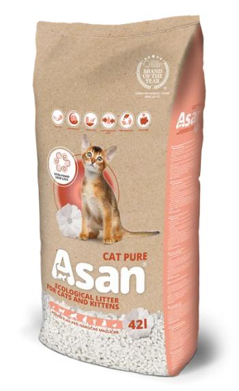 Podstielka ASAN Pure pre mačky a fretky 42L (8kg)