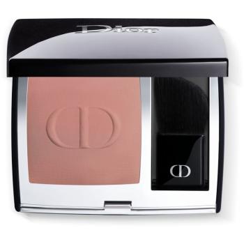 DIOR Rouge Blush kompaktná lícenkaso štetcom a zrkadielkom odtieň 100 Nude Look (Matte) 6 g