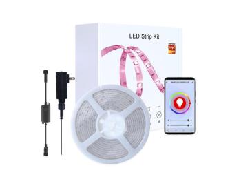 Smart LED pásik 12V IP67 24W RGB IMMAX NEO 07725L 5m WiFi Tuya