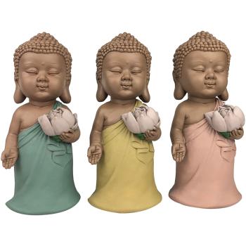 Signes Grimalt  Linda Buddha Set 3 Jednotiek  Sochy Viacfarebná