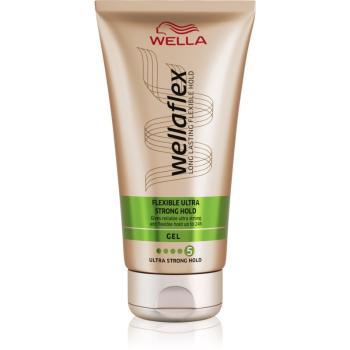 Wella Wellaflex Flexible Ultra Strong gél na vlasy s extra silnou fixáciou 150 ml
