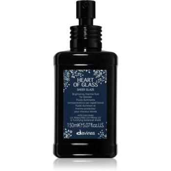 Davines Heart of Glass Sheer Glaze rozjasňujúca starostlivosť pre blond vlasy 150 ml