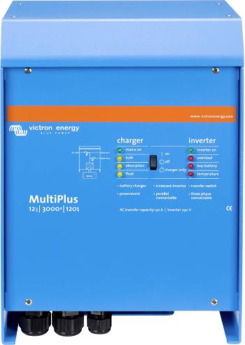 Victron Energy sieťový menič MultiPlus C 12/3000/120-50 3000 W 12 V/DC - 230 V/AC zabudovaná nabíjačka
