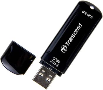 Transcend JetFlash™ 750K USB flash disk 64 GB čierna TS64GJF750K USB 3.2 Gen 1 (USB 3.0)