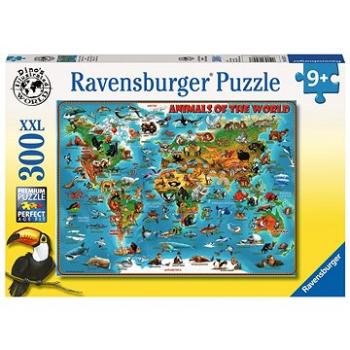 Ravensburger 132577 Ilustrovaná mapa sveta (4005556132577)