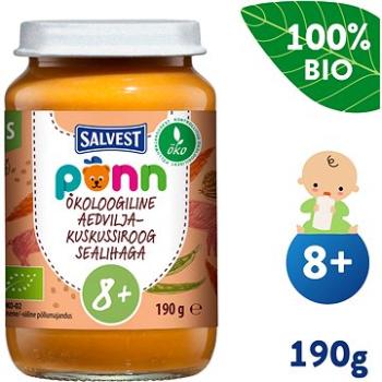 SALVEST Ponn BIO Bravčové mäso s kuskusom a zeleninou (190 g) (4740073076798)
