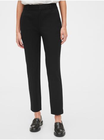 Nohavice slim ankle pants Čierna