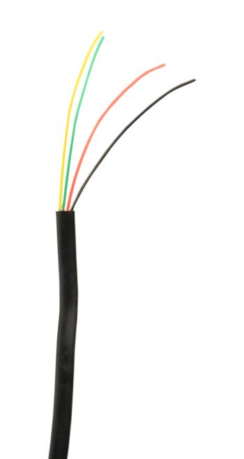 Kabel CABLEXPERT TC1000S-100M-B Telefonní drát  100m černý