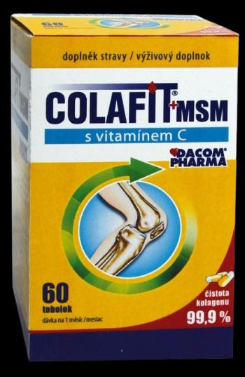 Colafit KOLAGEN s vitamínom C + MSM 60 mäkkých kapsúl