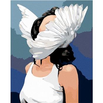 Maľovanie podľa čísel – Žena s krídlami (HRAmal00610nad)