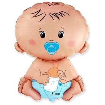Balón fóliový bábätko – chlapec 60 cm (8435102309539)