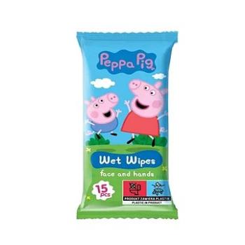 PEPPA PIG vlhčené obrúsky jahodové 15 ks (5060537182780)
