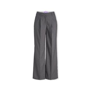 Jjxx  Noos Ellis Wide Trousers - Dark Grey Melange  Nohavice Šedá