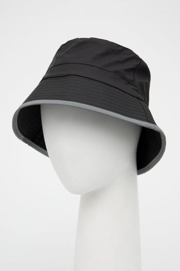 Klobúk Rains 14070 Bucket Hat Reflective čierna farba,