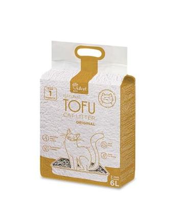 Tofu original prírodná podstielka pre mačky 6 l