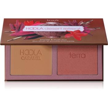 Benefit Hoola & WANDERful World Duos paletka na tvár limitovaná edícia odtieň Desert Retreat 2x2,5 g