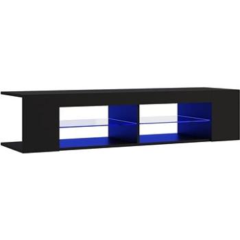 SHUMEE s osvetlením LED čierny 135 × 39 × 30 cm (804230)