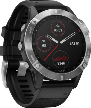 Garmin Fenix 6 smart hodinky  47 mm  čierna