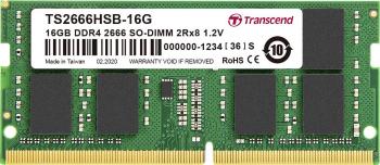 Transcend RAM modul pre notebooky  TS2666HSB-16G 16 GB 1 x 16 GB DDR4-RAM 2666 MHz CL19