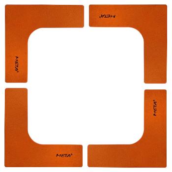 Flat Corner Marker Set of 4 pcs Orange