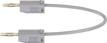 Stäubli LK205 merací kábel [lamelový zástrčka 2 mm  - lamelový zástrčka 2 mm ] 30.00 cm sivá 1 ks