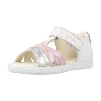 Geox  B SANDAL ALUL GIRL D  Sandále Biela