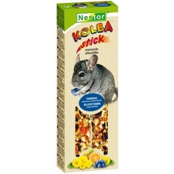 Nestor Tyčinka pre činčily s trnkami, pomarančom a orechmi 115g 2ks (5901636001520)