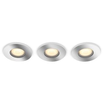 Philips Hue White Ambience Adore Hue recessed chrome 3× 5 W 230 V (929003055901)