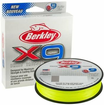 Berkley x9 Braid Flame Green 0,17 mm 150 m 17,0 kg Šnúra