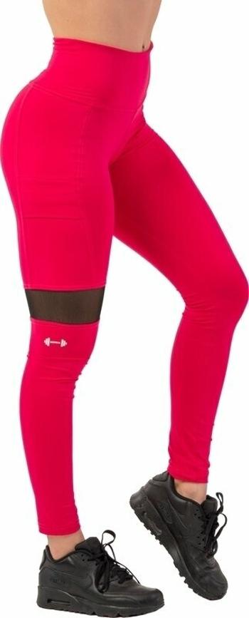 Nebbia Sporty Smart Pocket High-Waist Leggings Pink XS