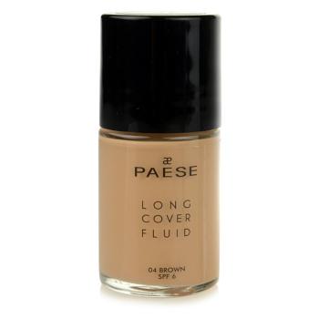 Paese Long Cover Fluid tekutý make-up odtieň 04 Brown SPF 6 30 ml