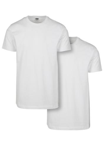 Urban Classics Basic Tee 2-Pack white/white - 3XL